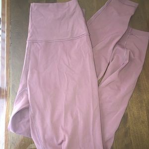 Lulu Lemon Wunder Under size 10 WORN ONCE